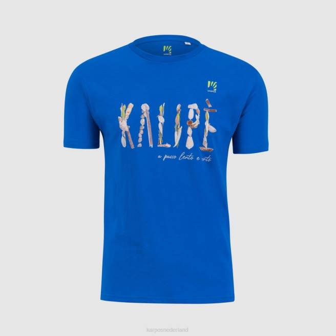 T-shirt| Karpos Heren kalip t-shirt keizerlijk blauw HD6V381