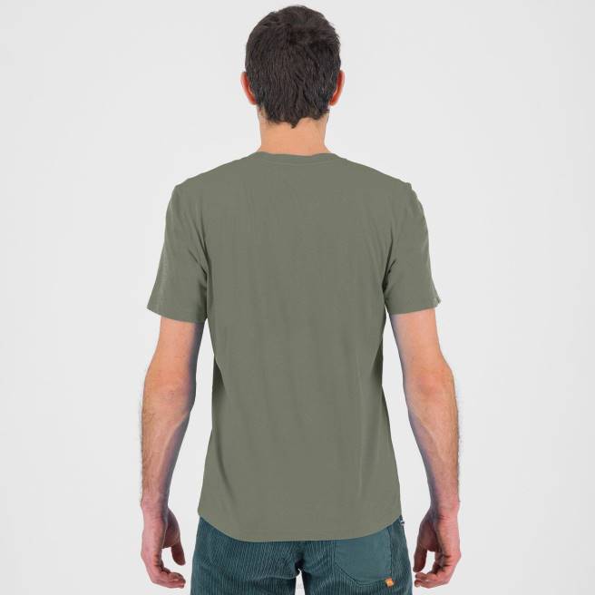 T-shirt| Karpos Heren krokus t-shirt tijm/pikante sinaasappel HD6V406