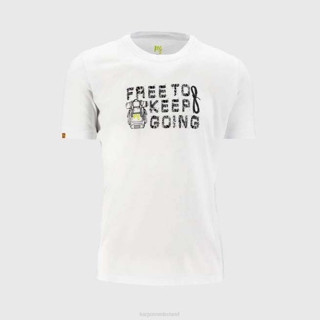 T-shirt| Karpos Heren krokus t-shirt wit HD6V401