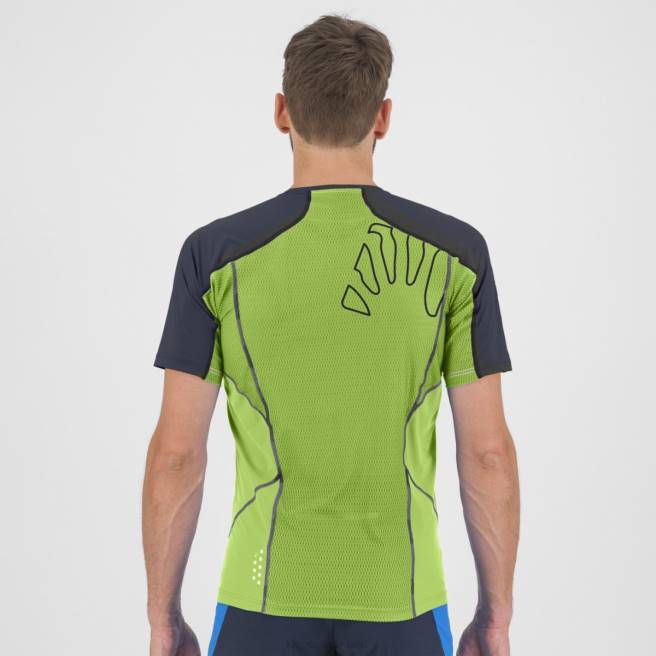 T-shirt| Karpos Heren lavaredo-trui jasmijngroen/ombre blauw HD6V353