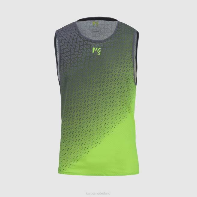 T-shirt| Karpos Heren lavaredo ultratank jasmijngroen/ombre blauw HD6V365