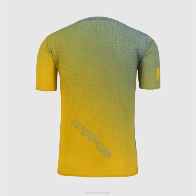 T-shirt| Karpos Heren lavaredo ultratech-jersey citroencurry/donkere leisteen HD6V324