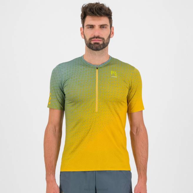 T-shirt| Karpos Heren lavaredo ultratech-jersey citroencurry/donkere leisteen HD6V324