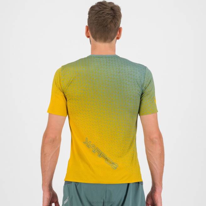 T-shirt| Karpos Heren lavaredo ultratech-jersey citroencurry/donkere leisteen HD6V324