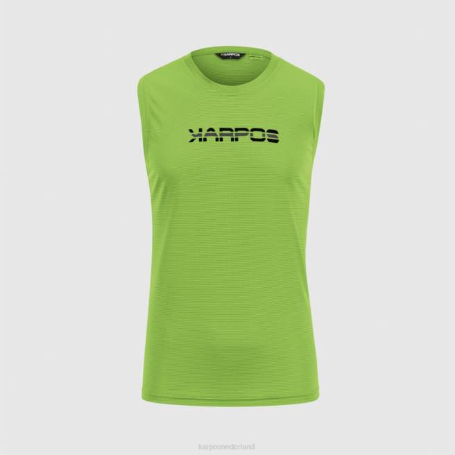 T-shirt| Karpos Heren loma tank jasmijngroen/ombre blauw HD6V438