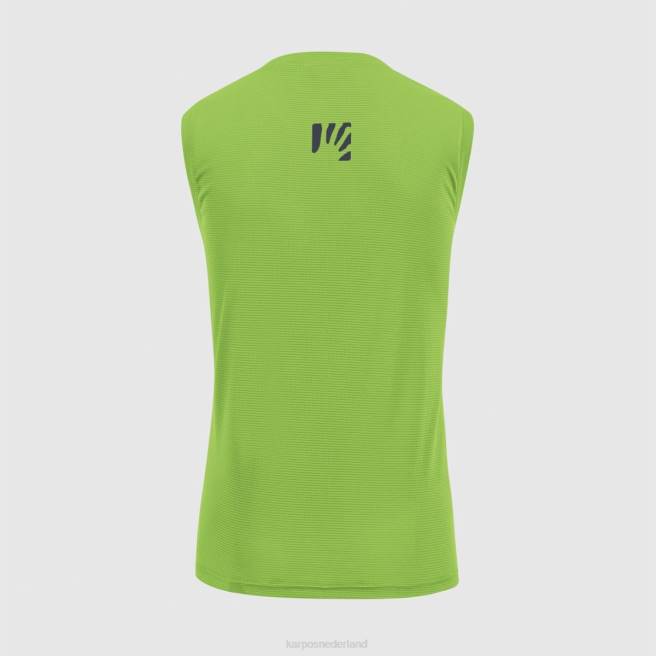 T-shirt| Karpos Heren loma tank jasmijngroen/ombre blauw HD6V438