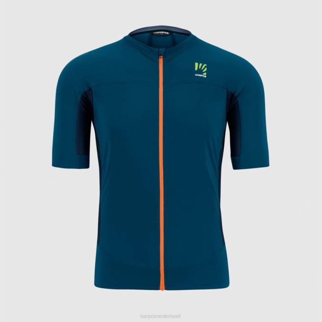 T-shirt| Karpos Heren pralongia evo-jersey Marokkaans blauw/buitenruimte HD6V301