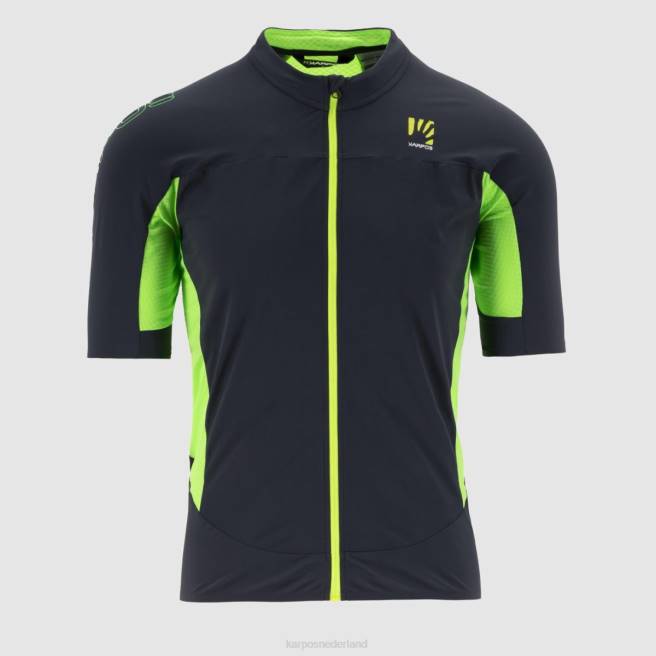 T-shirt| Karpos Heren pralongia-jersey ombre blauw/groen fluo HD6V309