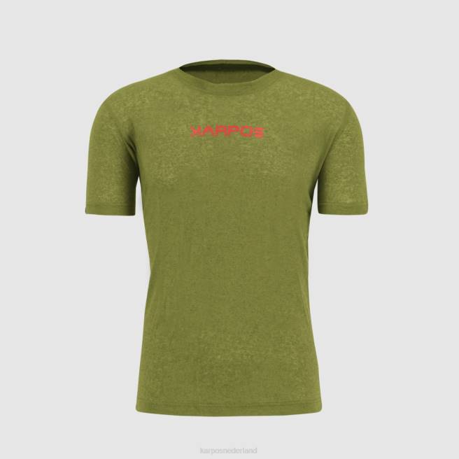 T-shirt| Karpos Heren totoga hennep t-shirt guacemole HD6V344