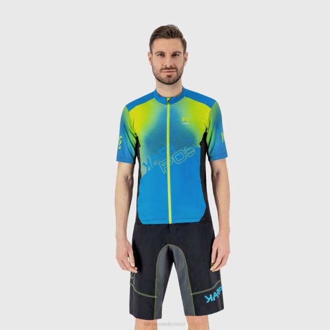 T-shirt| Karpos Heren trui springen print 1 indigo b./zwart/groen HD6V304