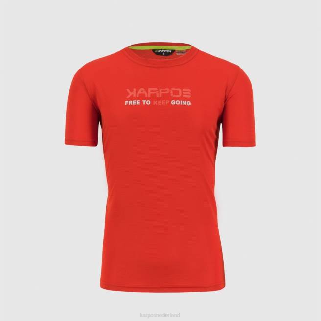 T-shirt| Karpos Heren val federia tee rooibos thee print 1 HD6V391