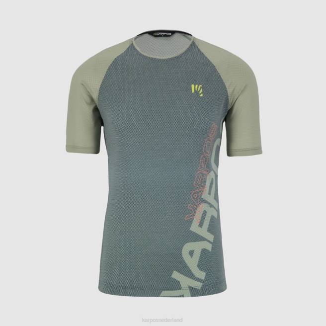 T-shirt| Karpos Heren verplaatste evo-trui donkere zee/zeespray HD6V337