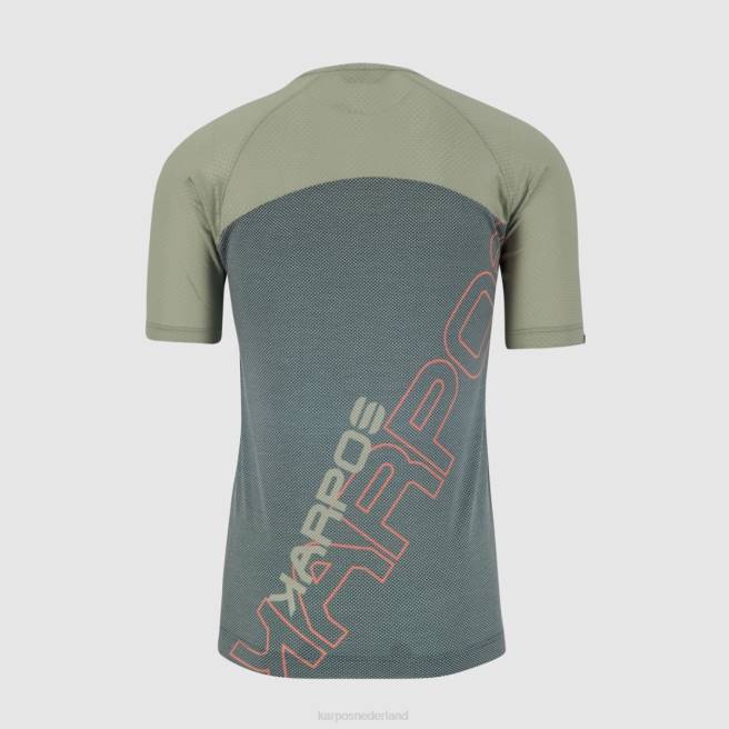 T-shirt| Karpos Heren verplaatste evo-trui donkere zee/zeespray HD6V337