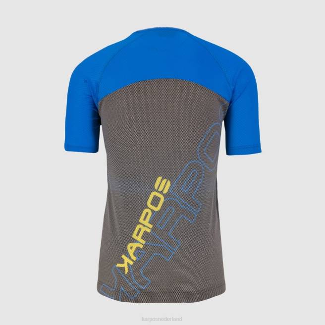 T-shirt| Karpos Heren verplaatste evo-trui ruimte/indigo vlaggenlijn HD6V340