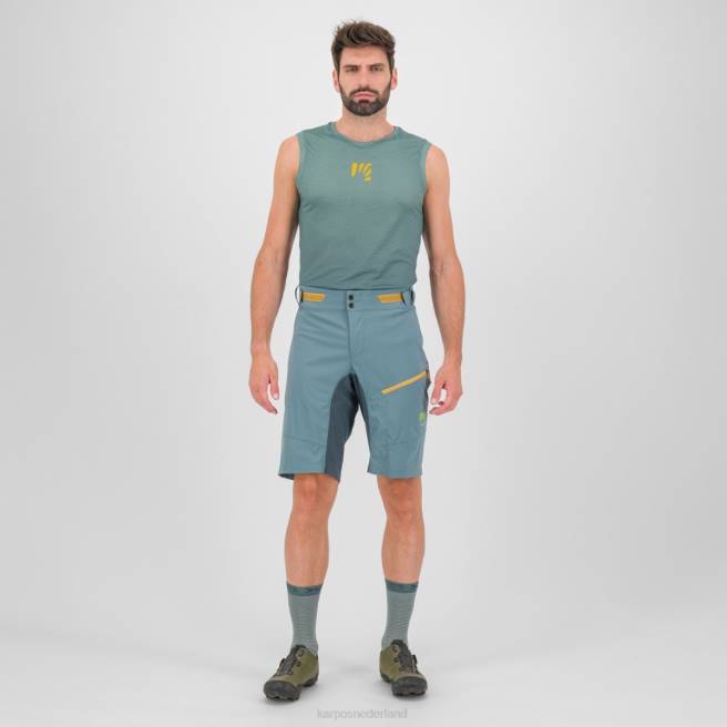 T-shirt| Karpos Heren verve mesh mouwloos donkere leisteen/noord-Atlantische Oceaan HD6V385