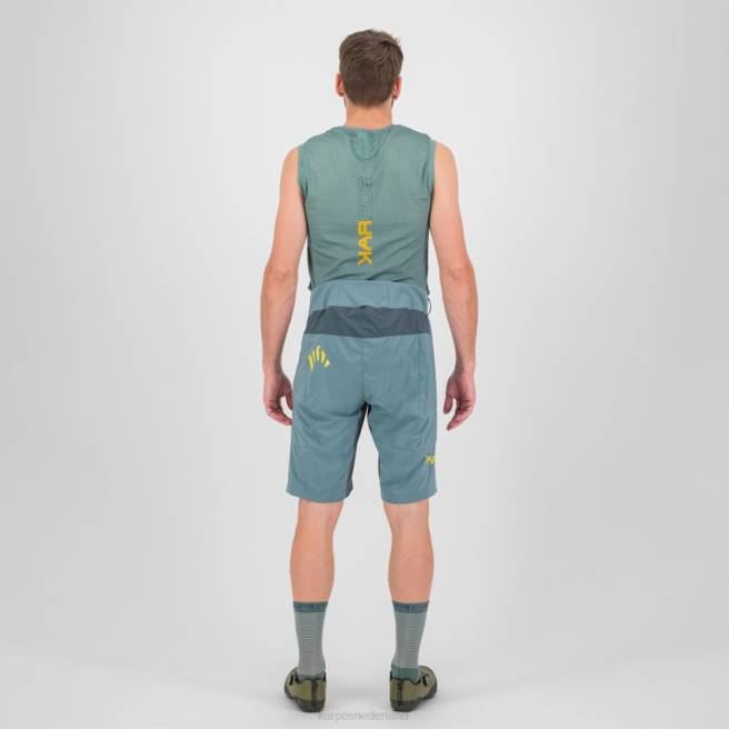 T-shirt| Karpos Heren verve mesh mouwloos donkere leisteen/noord-Atlantische Oceaan HD6V385