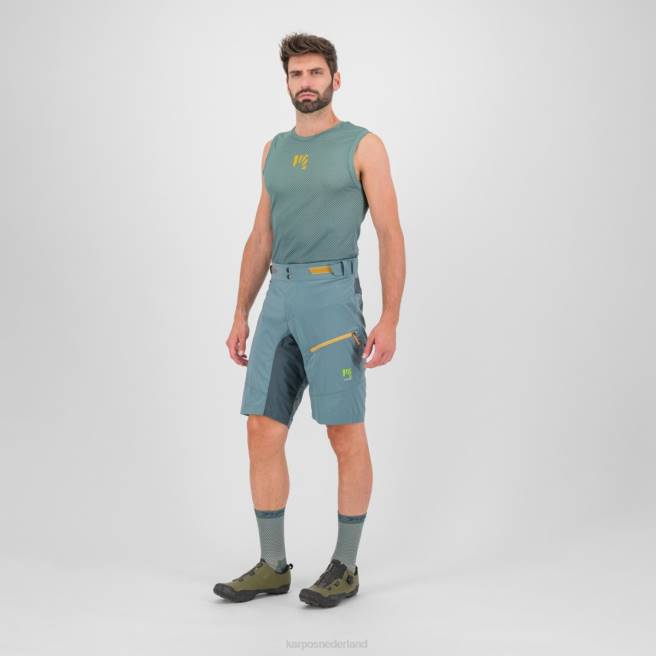 T-shirt| Karpos Heren verve mesh mouwloos donkere leisteen/noord-Atlantische Oceaan HD6V385