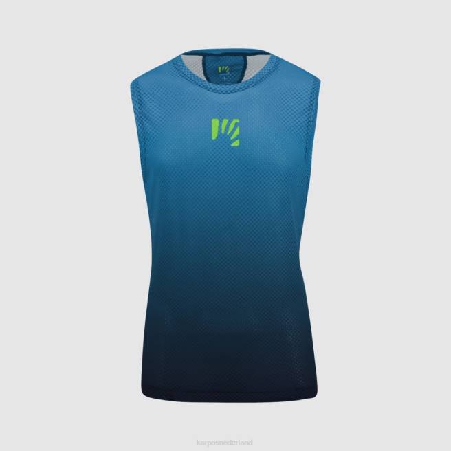 T-shirt| Karpos Heren verve mesh mouwloos zwart/indigo b. HD6V387
