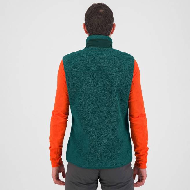 vlies| Karpos Heren Fleecevest uit de jaren 80 balsem/bos HD6V150