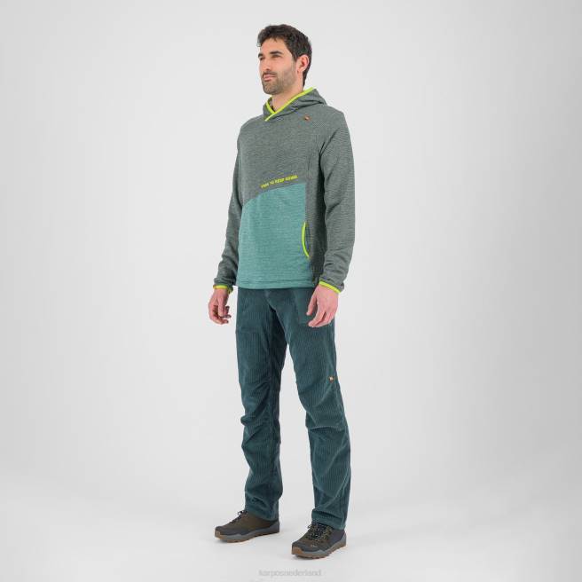 vlies| Karpos Heren camouflage-hoodie bos/Noord-Atlantische Oceaan HD6V232