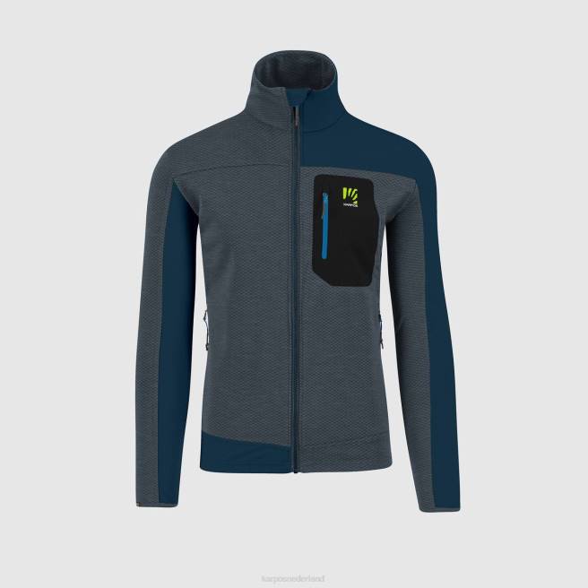 vlies| Karpos Heren cherz-fleece donkere leisteen/middernacht HD6V186