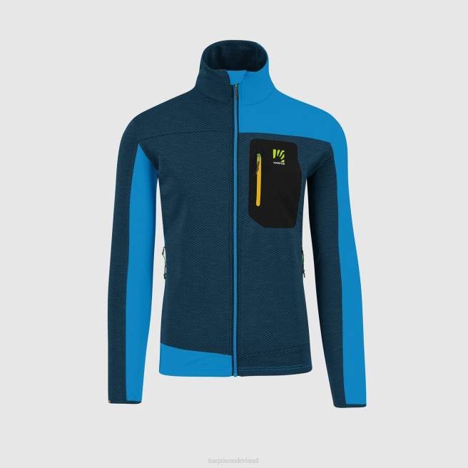 vlies| Karpos Heren cherz-fleece middernacht/divablauw HD6V189