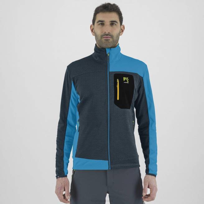 vlies| Karpos Heren cherz-fleece middernacht/divablauw HD6V189