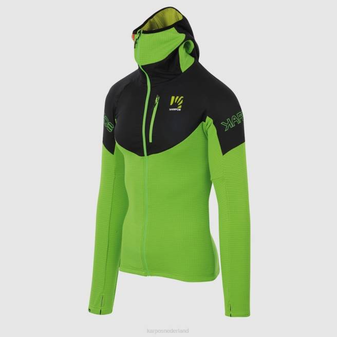 vlies| Karpos Heren k-performance-fleece appelgroen zwart HD6V166