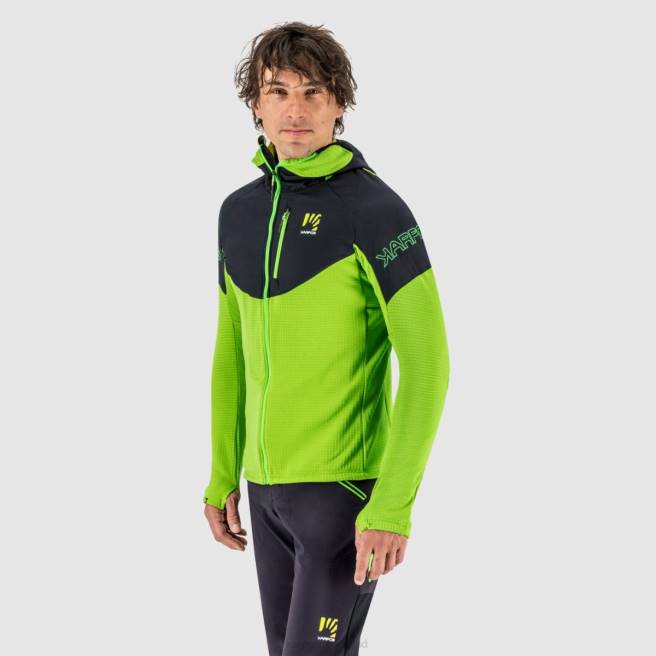 vlies| Karpos Heren k-performance-fleece appelgroen zwart HD6V166