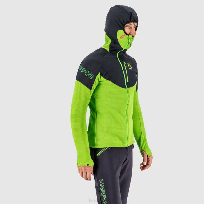 vlies| Karpos Heren k-performance-fleece appelgroen zwart HD6V166