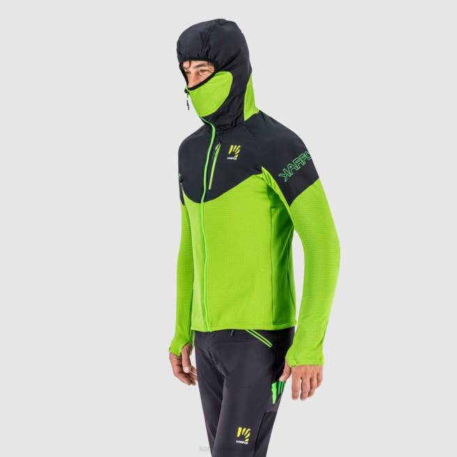 vlies| Karpos Heren k-performance-fleece appelgroen zwart HD6V166