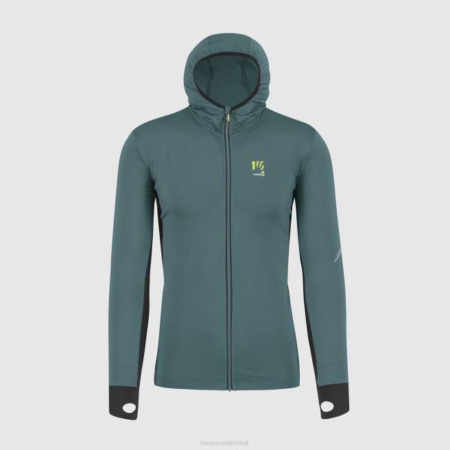 vlies| Karpos Heren lavaredo evo-fleece Noord-Atlantisch/zwart HD6V199