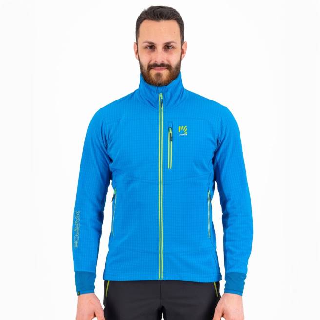 vlies| Karpos Heren lys evo-jas blauw juweel HD6V160