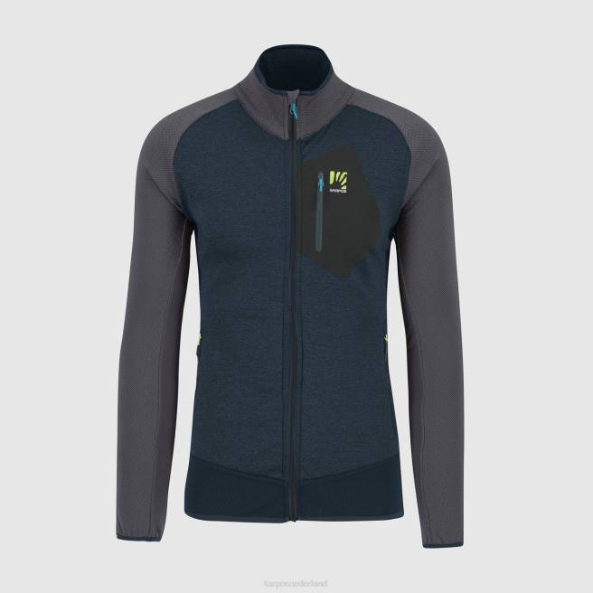 vlies| Karpos Heren odle fleece Middernacht zwart HD6V216