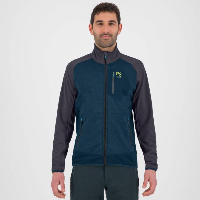 vlies| Karpos Heren odle fleece Middernacht zwart HD6V216