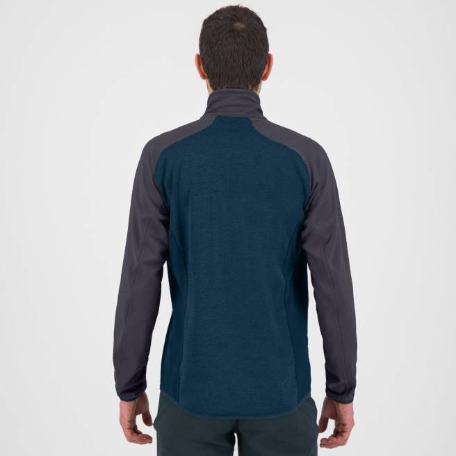 vlies| Karpos Heren odle fleece Middernacht zwart HD6V216