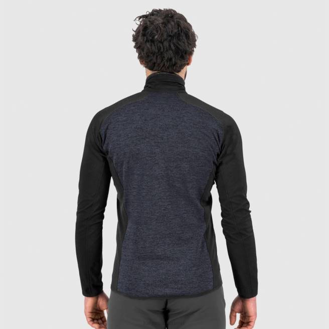 vlies| Karpos Heren odle fleece Oost-Indische inkt/zwart HD6V215