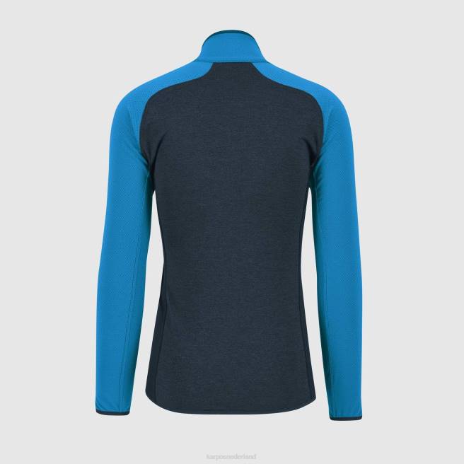 vlies| Karpos Heren odle fleece middernacht/divablauw HD6V219