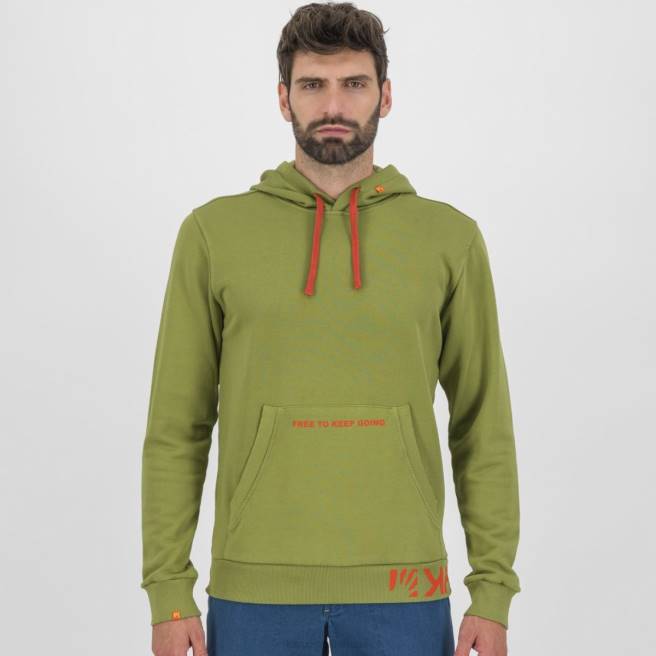 vlies| Karpos Heren picchio-hoodie guacemole HD6V244