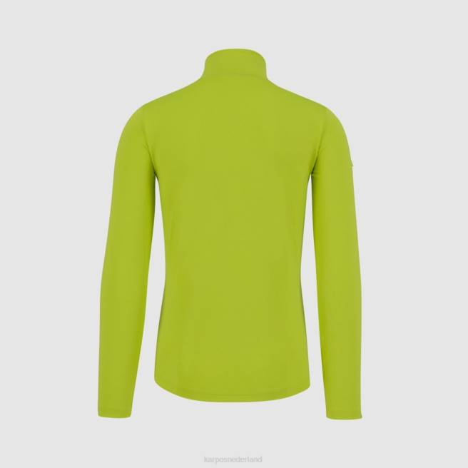 vlies| Karpos Heren power fleece met halve rits groente HD6V251