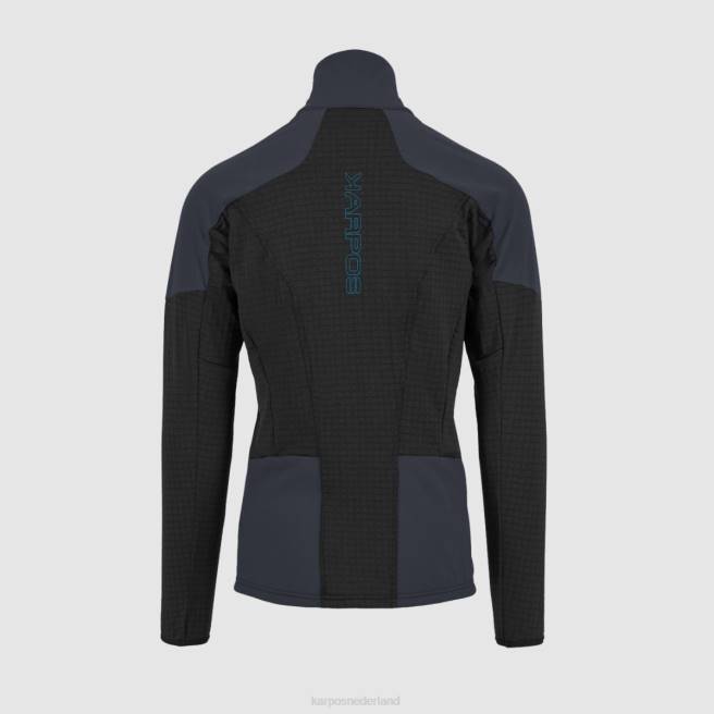 vlies| Karpos Heren puez fleece zwart/oostindische inkt HD6V221