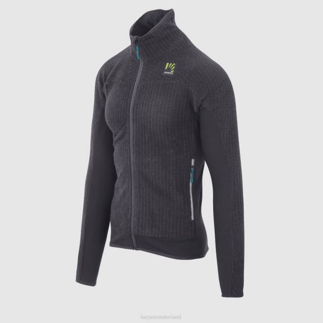 vlies| Karpos Heren rochetta-fleece donker grijs HD6V257