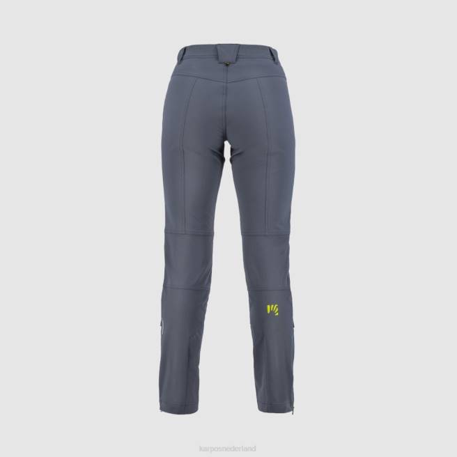 hijgen| Karpos vrouwen Cevedale evo w broek zwart donkergrijs HD6V1436