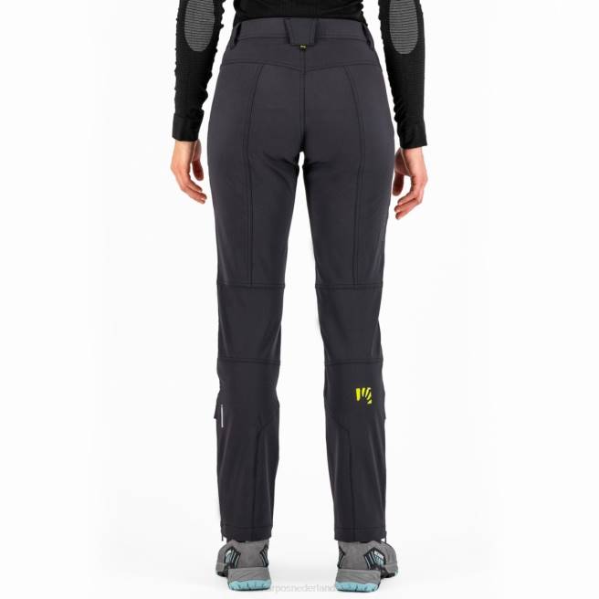 hijgen| Karpos vrouwen Cevedale evo w broek zwart donkergrijs HD6V1436