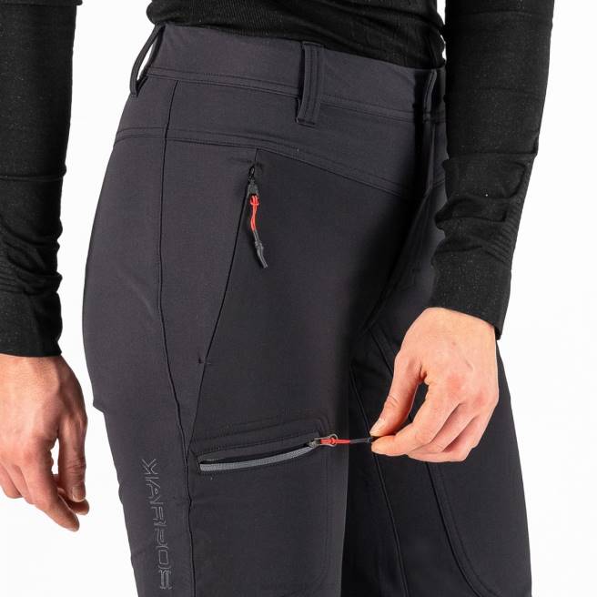 hijgen| Karpos vrouwen Cevedale evo w broek zwart donkergrijs HD6V1436