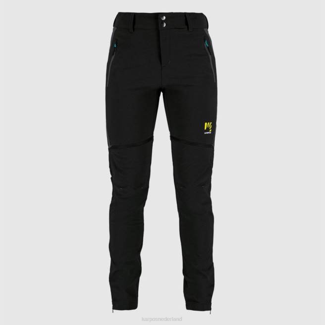 hijgen| Karpos vrouwen Santa Croce met afritsbare broek zwart/donkergrijs HD6V1429