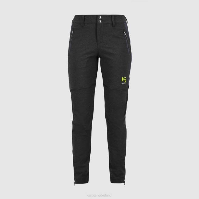 hijgen| Karpos vrouwen Santa Croce met afritsbare broek zwart/ombreblauw HD6V1430