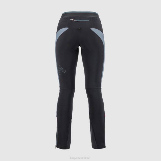 hijgen| Karpos vrouwen alagna evo broek zwart/stoffig blauw HD6V1462