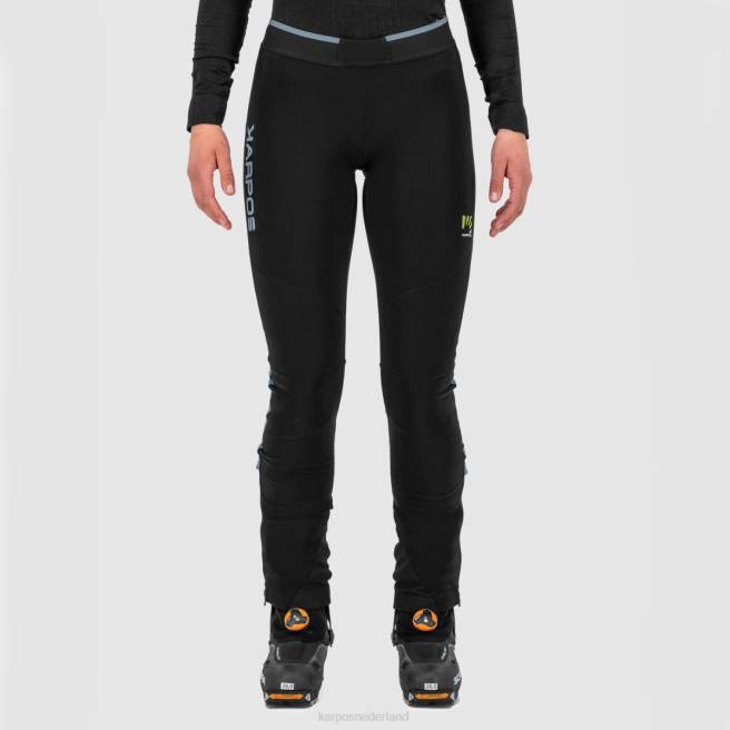hijgen| Karpos vrouwen alagna evo broek zwart/stoffig blauw HD6V1462