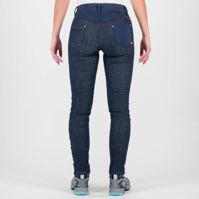 hijgen| Karpos vrouwen carpino evo w broek blauwe spijkerbroek HD6V1487